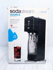 New Open Box  SodaStream Source Sparkling Water Maker Starter Kit