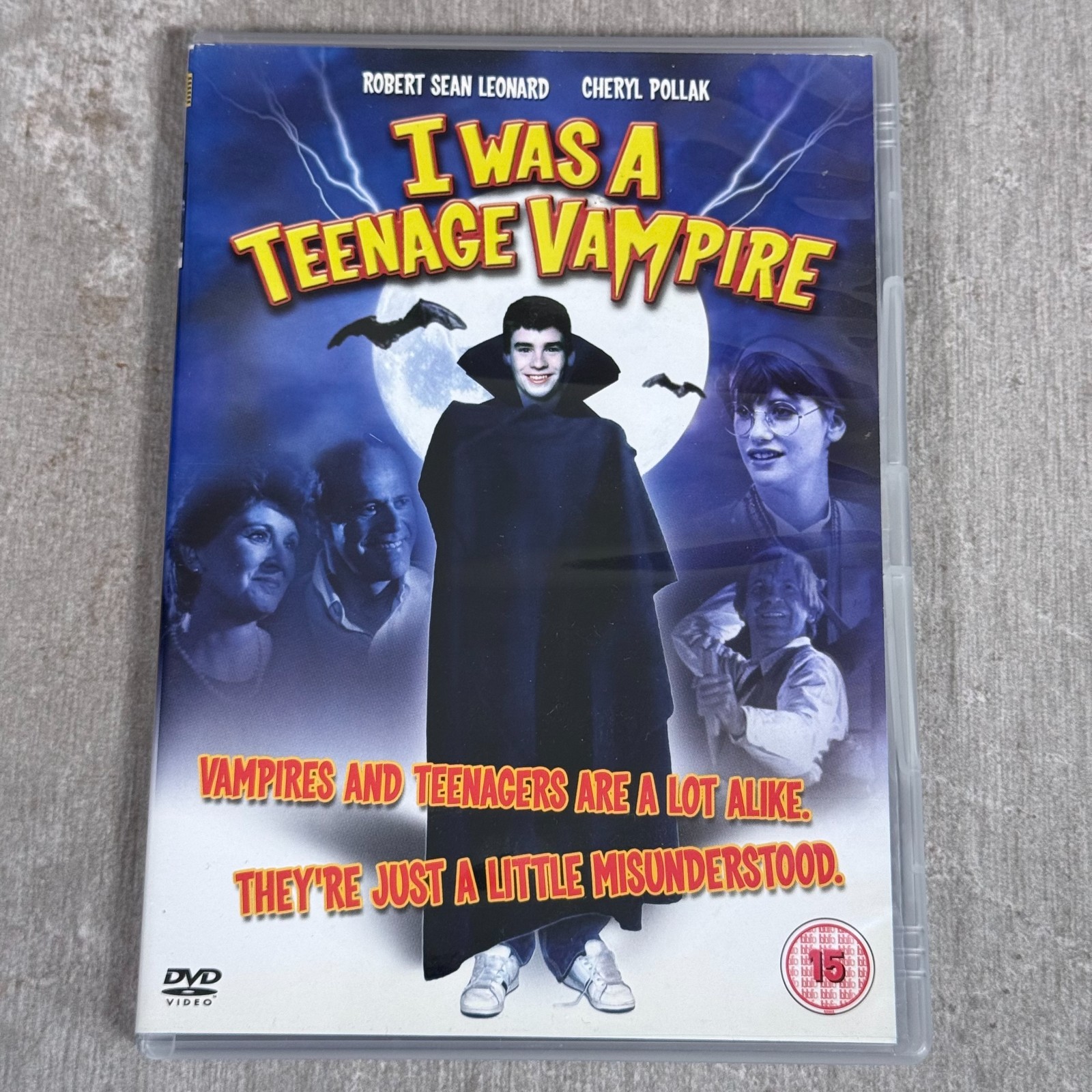 I Was a Teenage Vampire DVD - 1987 Comedy Horror Robert Sean Leonard Rare