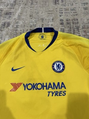 Nike Chelsea FC Soccer Jersey Eden Hazard#10 2018/19 Away Kit Mens