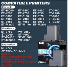 ONE T04D1 Maintenance Box For Epson ET3850 ET4750 ET4850 ET-M3170 M1170