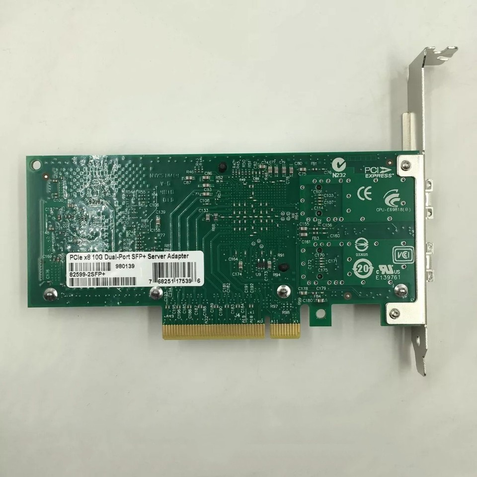 For Intel 82599ES 10Gbps Dual Port Ethernet Converged Network Card ...