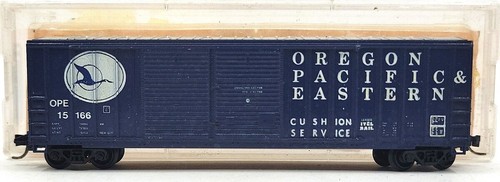 Coche de caja Roundhouse 8345 escala N OP&E #15166 LN/caja | Condition: Used