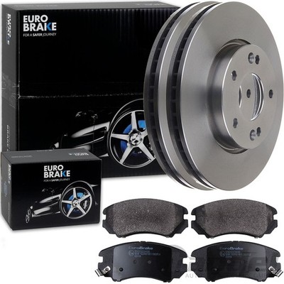 EuroBrake BREMSSCHEIBEN 280mm BELÄGE VORNE passend für HYUNDAI TUCSON bis 12/07