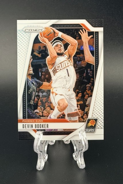 Devin Booker 2024-25 Panini Prizm /175 White Prizm Phoenix Suns