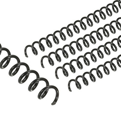 8mm(5/16'') Spiral Binding Coils, 100 Pcs Spirals 40 Sheet Capacity, Black