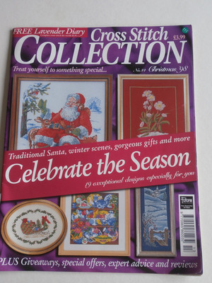 Kreuzstich Sammlung Magazin #44 Weihnachten Santa Schlitten Rose japanische Tänzerin