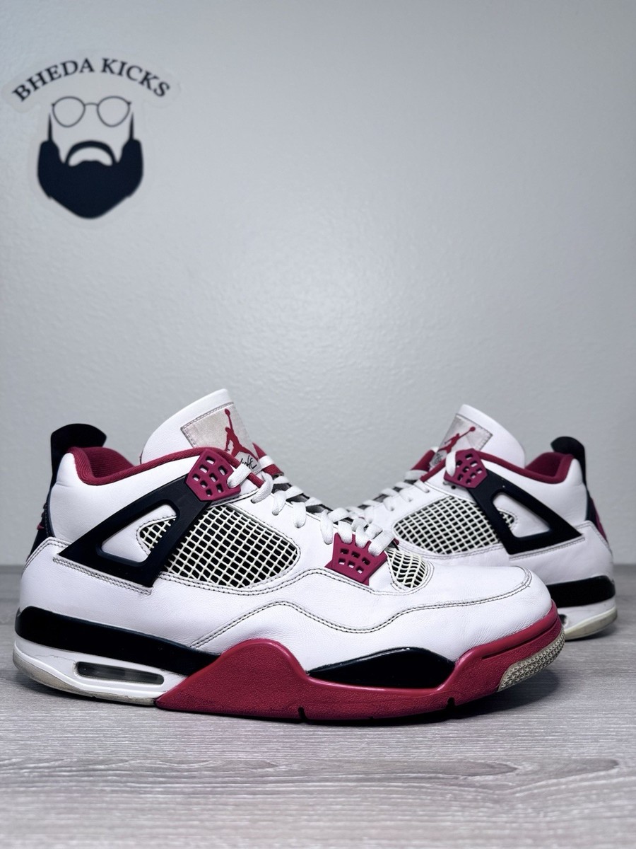 Size 15 - Jordan 4 Retro OG Mid Fire Red for sale online | eBay