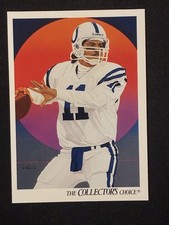 🔥1991 Upper Deck Jeff George #81 Colts QB NFL 🏈 Rare Collectible Gem💎