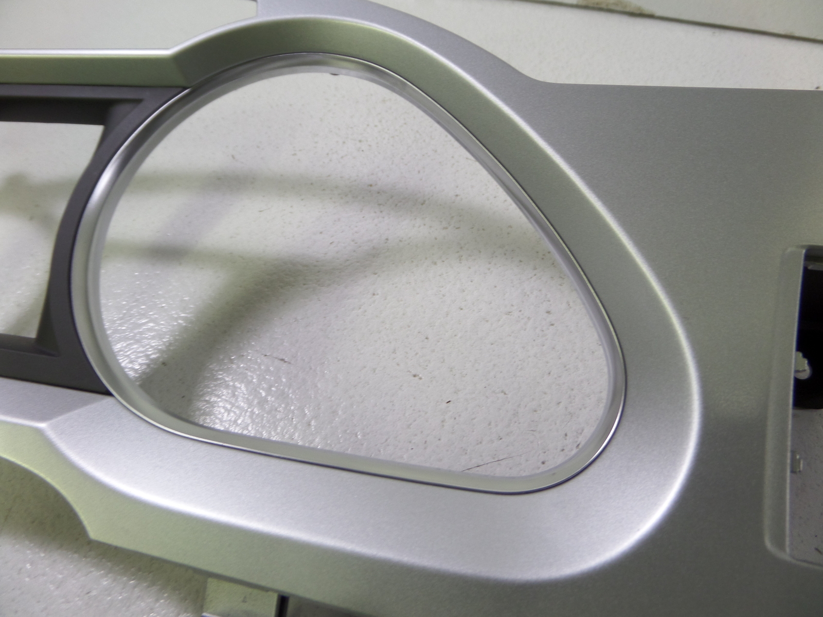 0911 Audi A6 C6 Instrument Cluster Bezel Trim Surround Silver Flex Metallic OEM eBay