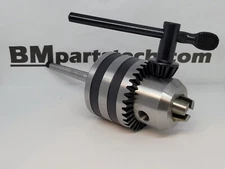 1/2" Capacity Drill Chuck w/Key MT0 Taper for Craftsman Dunlap Model 109 Lathes