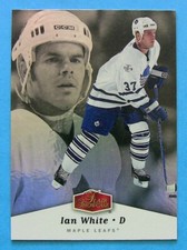 IAN WHITE, 2006-07 FLAIR SHOWCASE #90, LEAFS