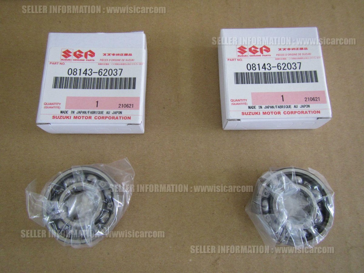 その他 Y SUZUKI BOULEVARD C50 VL800 2020 FRONT WHEEL BEARING SET X2PC 08143