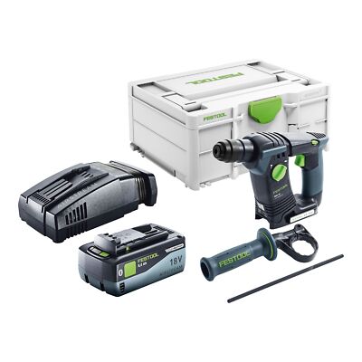 Festool BHC 18-Basic Akku Bohrhammer 18 V 1,8 J SDS Plus + 1x Akku 8 Ah + Lader
