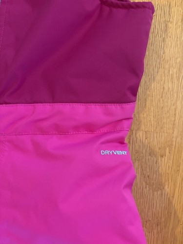 Pantaloni da neve North Face bavaglini da neve Dryvent bambino taglia 3T rosa acqua - Foto 14 di 14