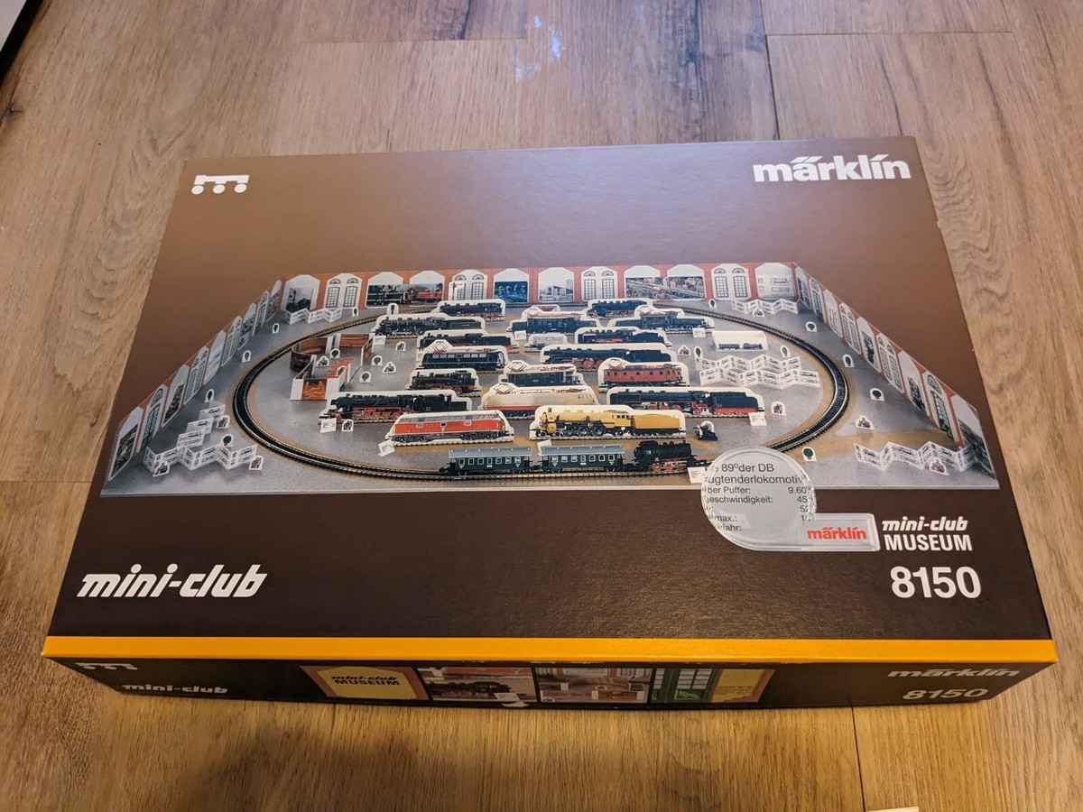 Märklin Mini Club Spur Z Starterset Nr. 8150 mini-Club Museum