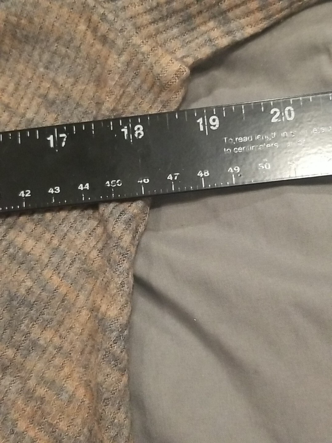 Wild Fable Shirt Womens Large Brown Gray Crop Keyhole Front Tie Long Sleeve