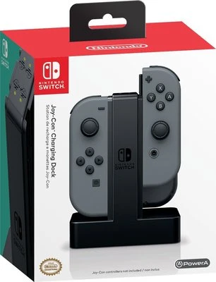 Station de charge POWER A pour 4 manette Joy-Con Nintendo Switch  Officiel Neuf - Photo 1/4