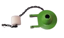 Crane Toilet 2" Flapper w/Buoy, Lets Flapper stay up Longer to flush all Water