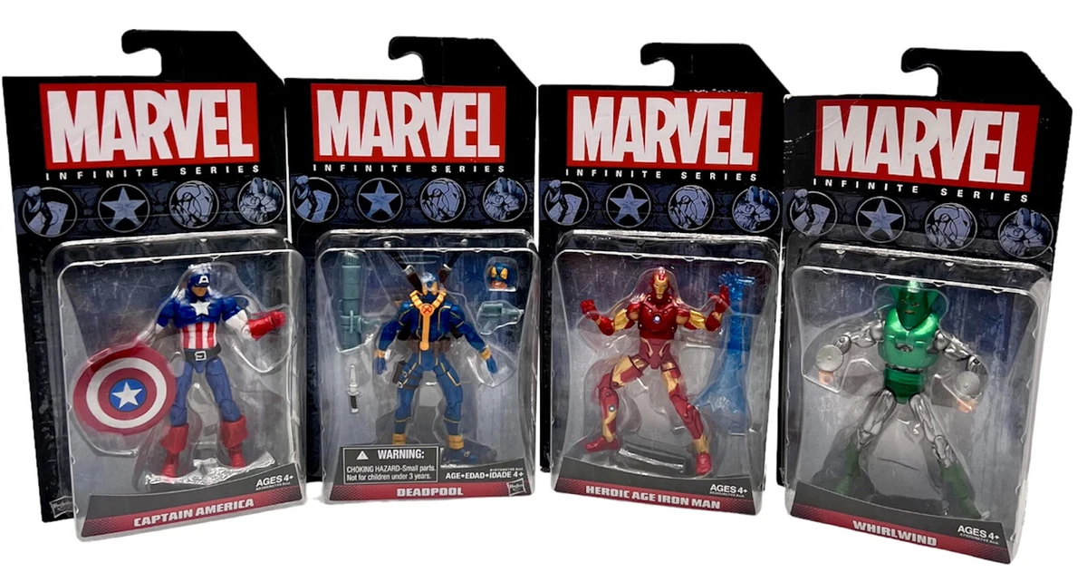 Marvel Legends Infinite Series Action Figure Set Of 4 Deadpool
