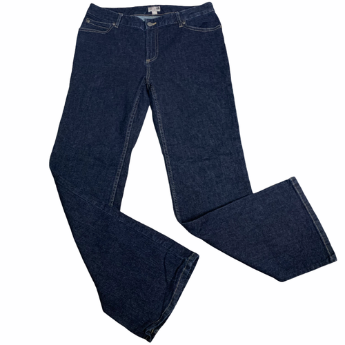 J Jill Authentic Fit Denim Jeans 8 Dark 