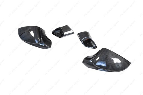 DCF For 15-22 Ferrari F488 GTB & Spider F8 Tributo Side Mirror Frame Replacement - Foto 4 di 24
