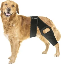 PetCove PC-PWEASE Black Dog Knee Brace for Torn Acl Hind Leg (Open Box)