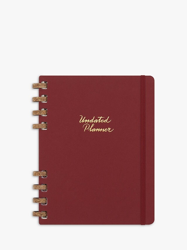 MOLESKINE Undated Planner Weekly & Monthly Diary stocking filler