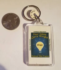 Your ideas carry weight Key Ring