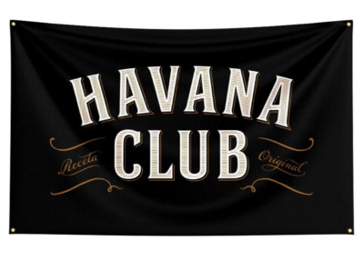 Havana Club USA große 150 cm Fahne Flagge Banner Havanna schwarz