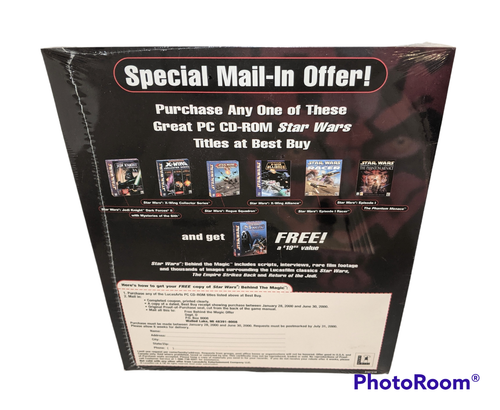 Vintage STAR WARS Episode 1 Phantom Menace 1999 Insiders Guide Win95/98 SEALED - Picture 7 of 8