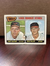 1965 Topps Set Break #49 Orioles Rookie Stars Curt Blefary John Miller 4359T