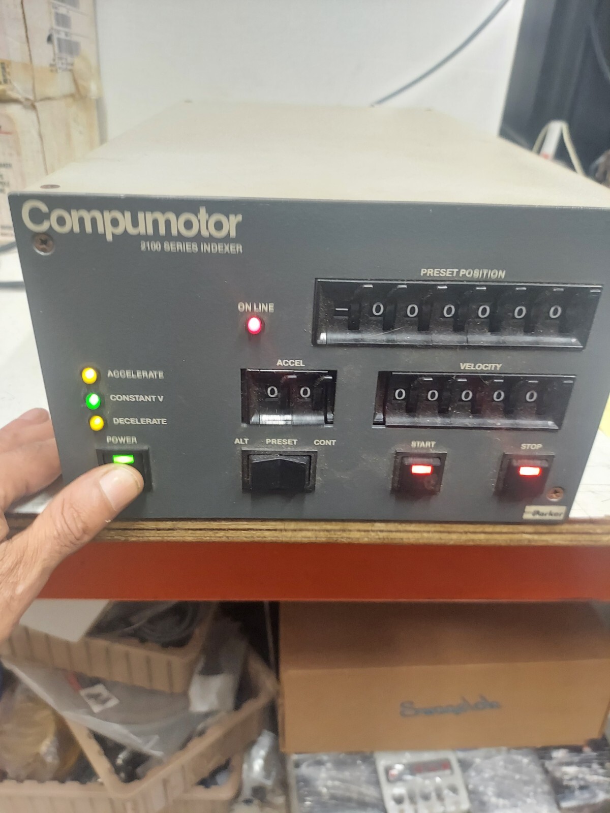 Parker 2100-1-488 robot control 2100 SERIES INDEXER