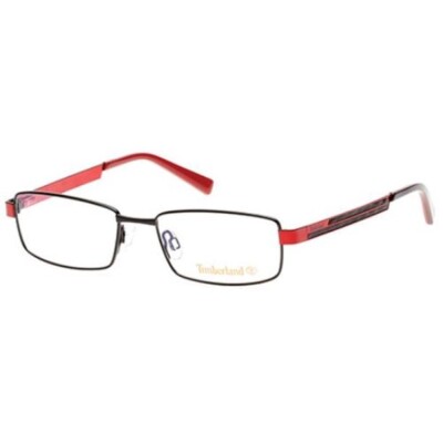Timberland TB5060 002 Black Matte Rectangle Optical Eyeglasses Frame 50-16-130