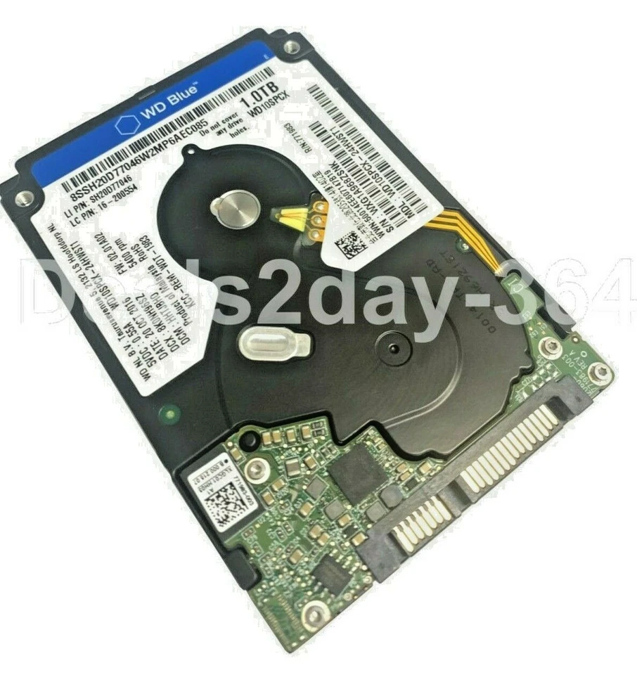 WD10SPCX WD 1TB 5.4K RPM 6Gb/s 2.5" SATA Laptop PS4 Drive - Image 2 of 3