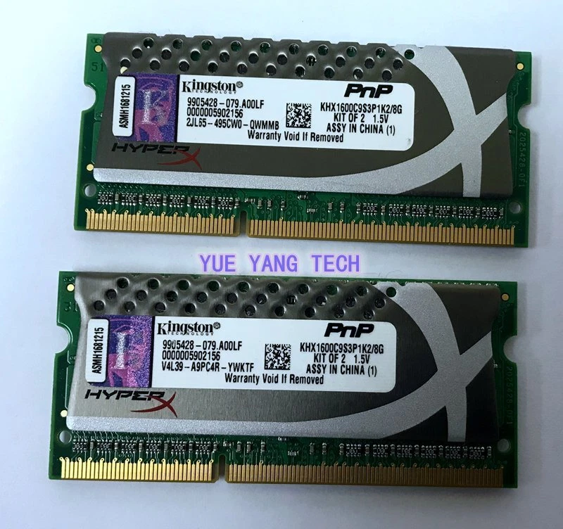 cubrir combinar Naufragio Kingston HYPERX PNP 8GB 2x4GB DDR3 1600mhz KHX1600C9S3P1K2/8G Laptop Ram 204pin | eBay cubrir combinar Naufragio Kingston HYPERX PNP 8GB 2x4GB DDR3 1600mhz KHX1600C9S3P1K2/8G Laptop Ram 204pin | eBay