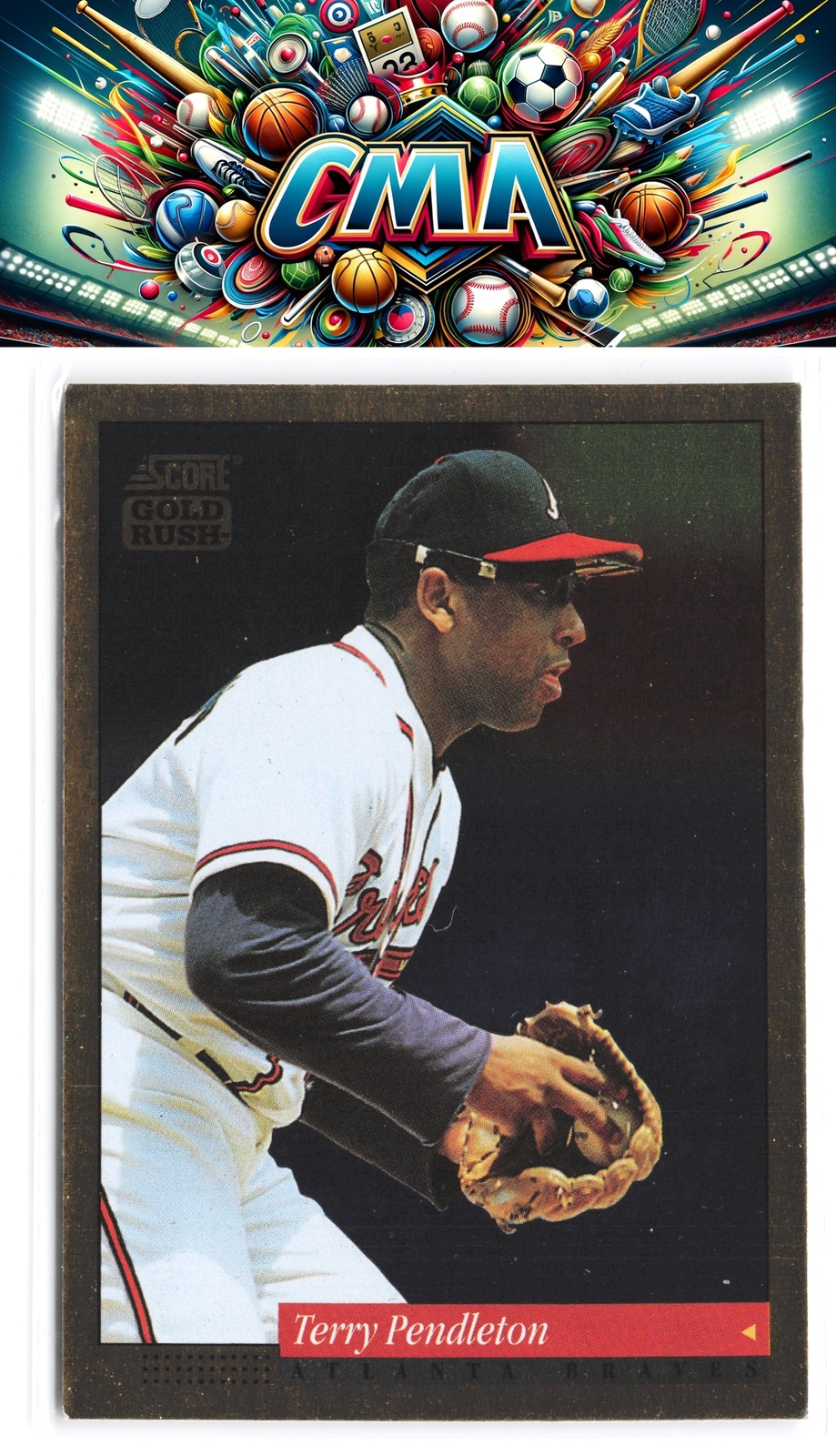 1994 Score #72 Terry Pendleton Gold Rush