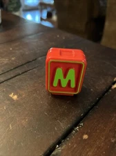 Vtech Alphabet Blocks Sit to Stand Train Replacement Block M/Monkey