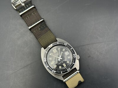 Vintage May/1968 Seiko Ref 6105-8009 Proof 150m Diver Watch | eBay