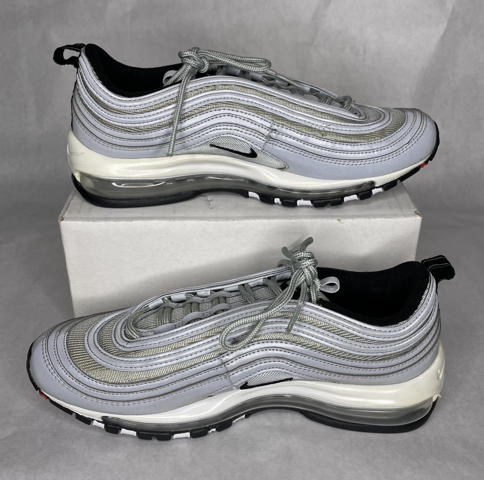 nike silver 97 ebay