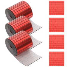 6PCS DIY Mosaic Decal Mosaic Tiles Roll Sticker Diy Stickers Wall Stickers