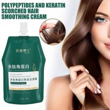 Polypeptide Keratin Cream Improve Frizz Dryness Roughness and Itchiness Hai F4O1