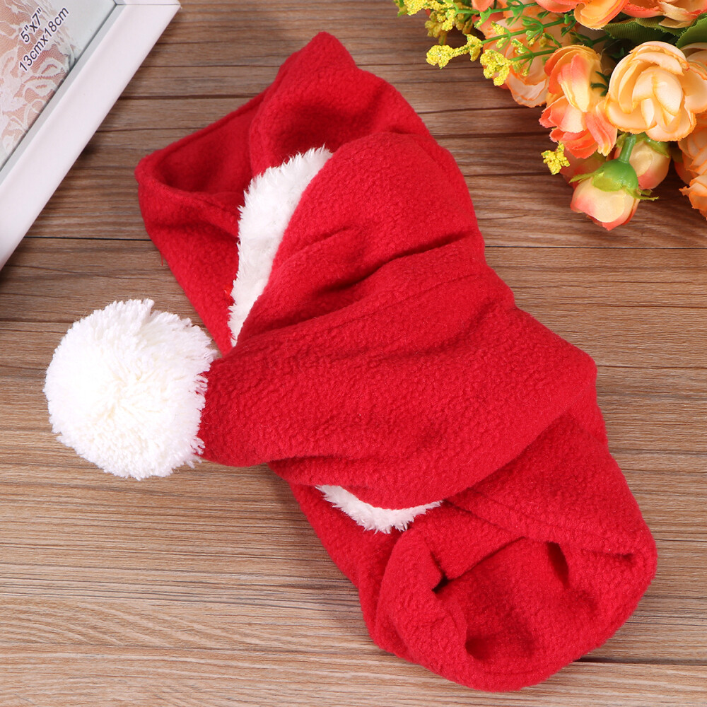 Cat Christmas Cape Puppy Clothes Red Pet Cloak Kitten Outfit Pet Red Hooded Cape eBay