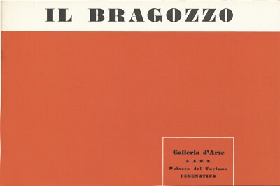 Brochure exhibition Cassinari e Morlotti at the Galleria Il Bragozzo Cesenatico 1963