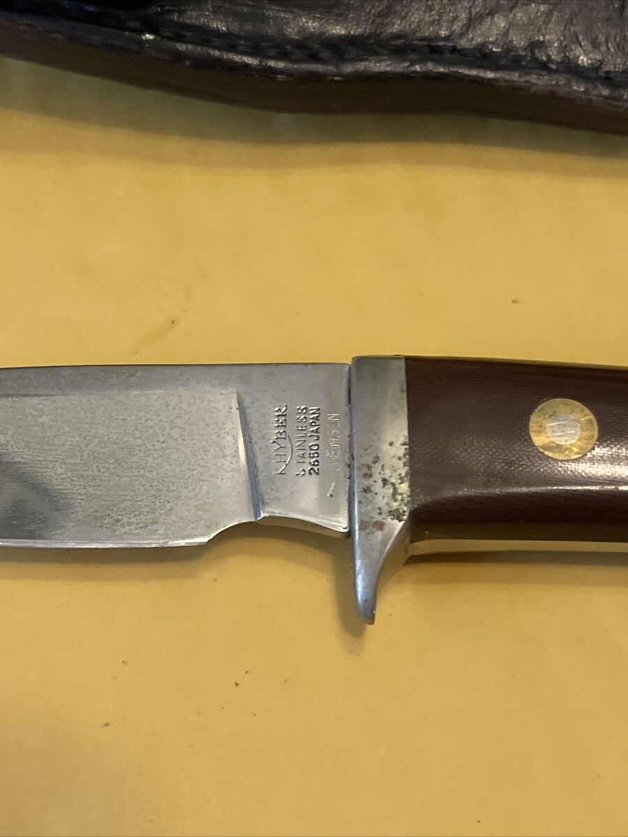 Khyber 2650 Knife Japan / Factory Edge / Sheath / Razor Khyber 2650 Knife Japan / Factory Edge / Sheath / Razor