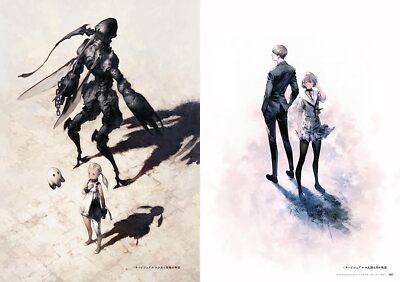 NieR Re in Carnation Official Document Collection Illustrated Book