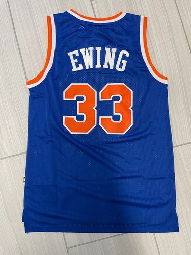 Men's Patrick Ewing #33 Blue jersey Size S-2XL