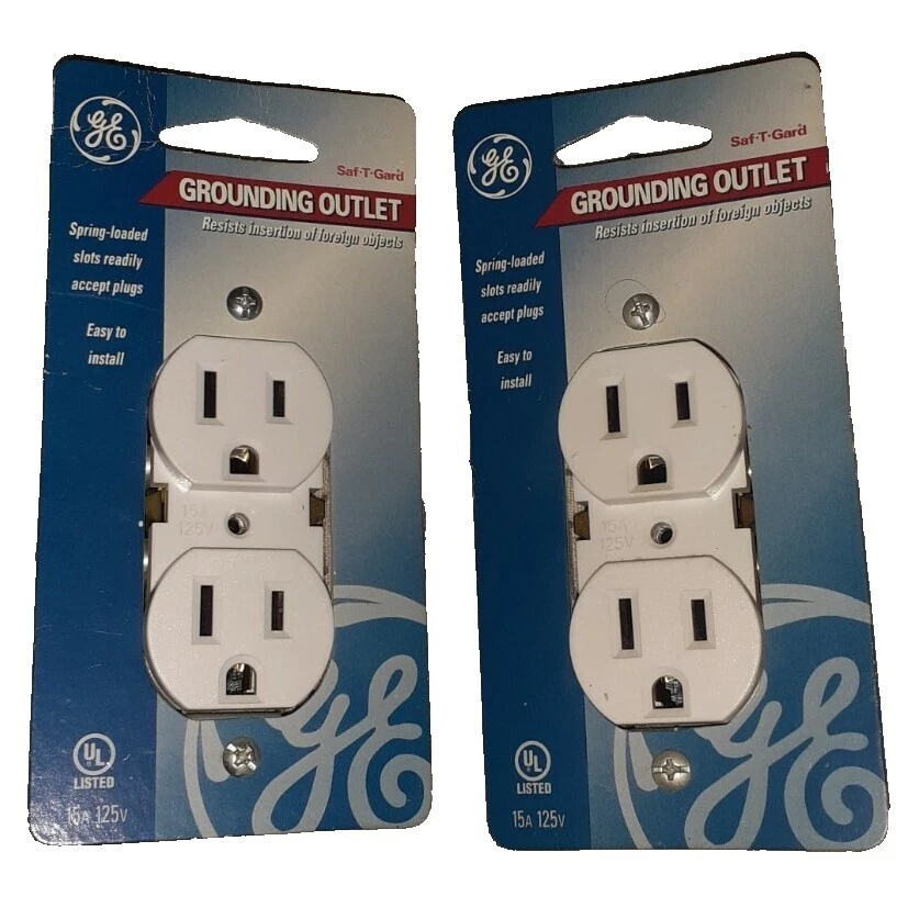 Electrical Receptacles & Outlets GE 2 Poles