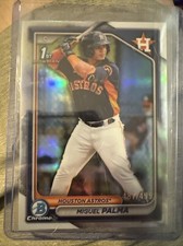 2024 Bowman Chrome MIGUEL PALMA 1ST CHROME REFRACTOR #/499 BCP-166 Astros
