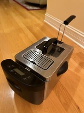 Kenmore Digital Programming deep fryer With Dual Frying Baskets