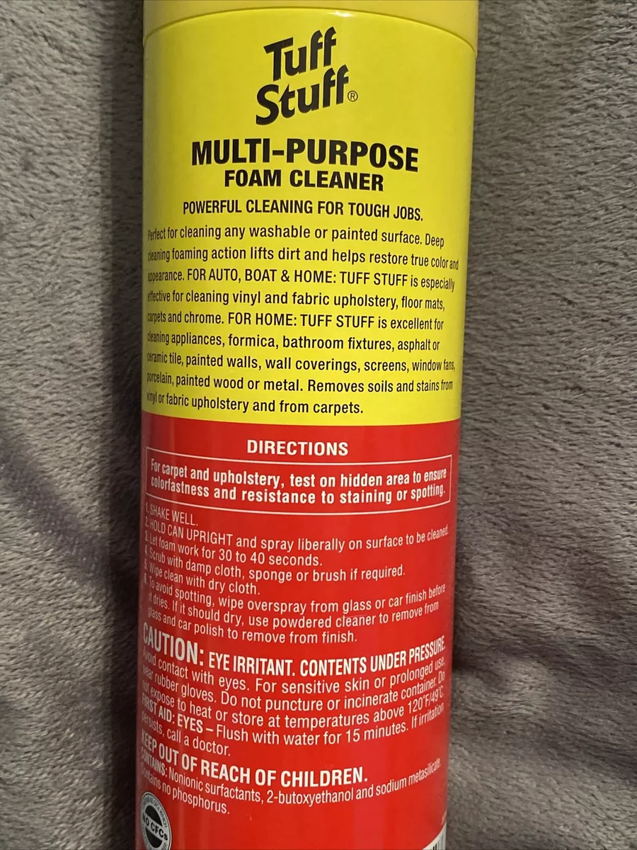Reviews for Tuff Stuff 22 oz. Multi-Purpose Foam Cleaner